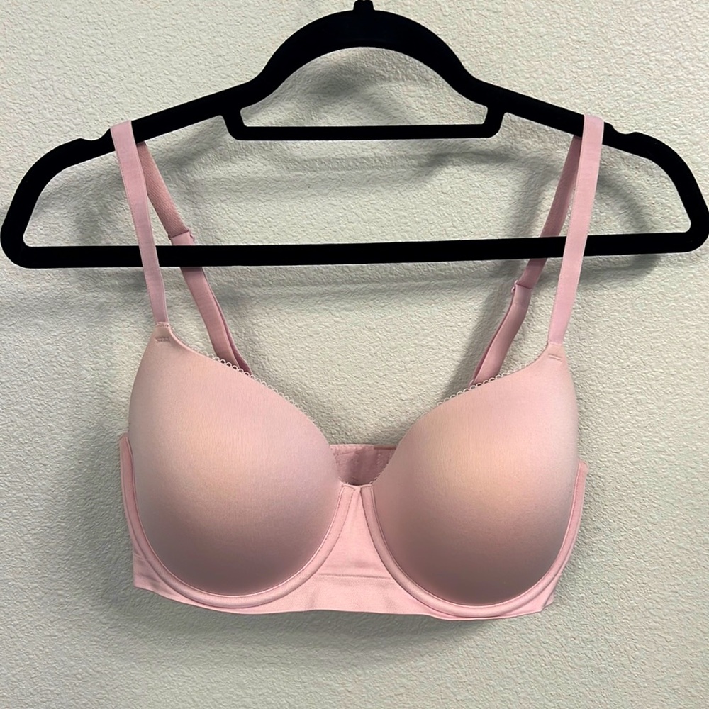 B.tempt’d light pink Bra